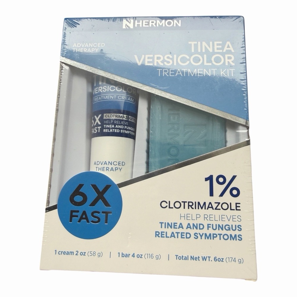 Tinea Versicolor Treatment Cream & Soap: Clinically Proven Cream for Athlete'...